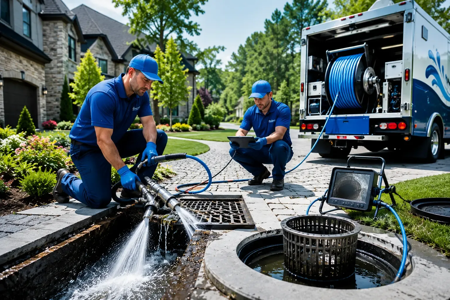Local outdoor drain cleaning professionals in Glenwood, NY